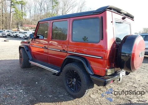 2015 Mercedes-Benz G 63 Amg 4Matic z USA, uszkodzony, nr VIN WDCYC7DF7FX240142